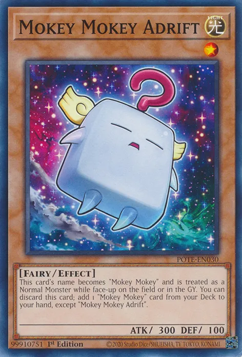 Mokey Mokey à la Dérive — Power of the Elements — Yu-Gi-Oh!