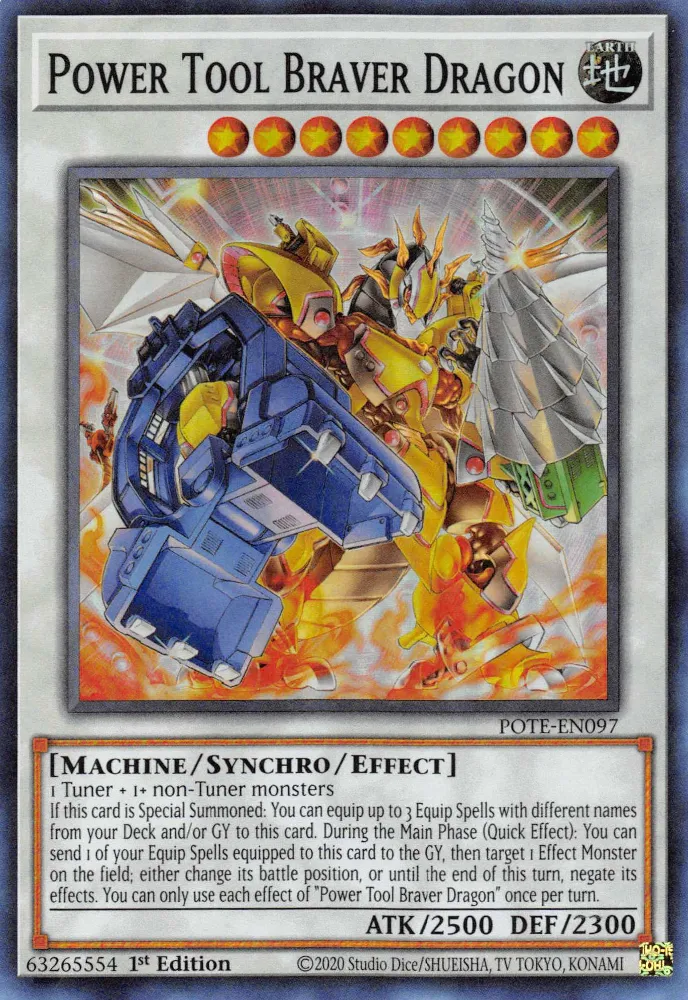 Dragon Brave Électromécanique — Power of the Elements — Yu-Gi-Oh!