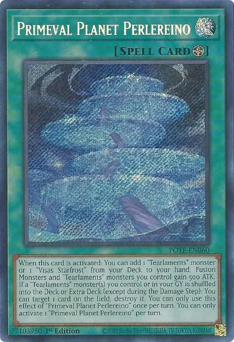 Primeval Planet Perlereino — Power of the Elements - Unlimited — Yu-Gi-Oh!