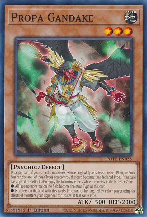 Propa Gandake — Power of the Elements — Yu-Gi-Oh!