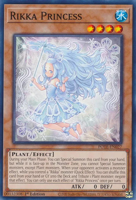 Princesse Rikka — Power of the Elements — Yu-Gi-Oh!