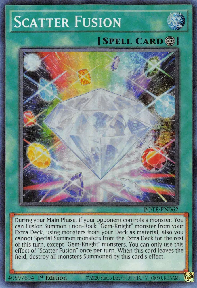 Fusion Disséminée — Power of the Elements — Yu-Gi-Oh!