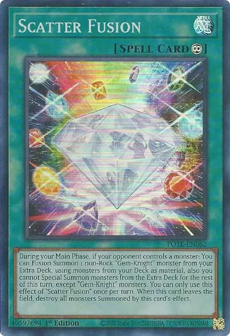 Scatter Fusion — Power of the Elements - Unlimited — Yu-Gi-Oh!