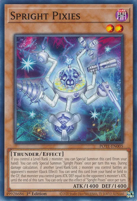 Spright Pixies — Power of the Elements — Yu-Gi-Oh!