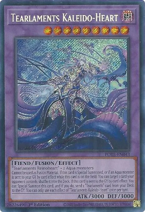 Tearlaments Kaleido-Heart — Power of the Elements - Unlimited — Yu-Gi-Oh!