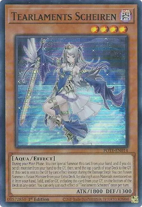 Tearlaments Scheiren — Power of the Elements - Unlimited — Yu-Gi-Oh!