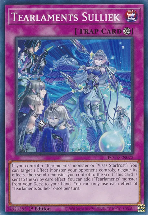 Tearlaments Sulliek — Power of the Elements — Yu-Gi-Oh!