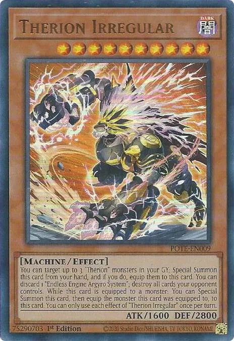 Therion Irregular — Power of the Elements - Unlimited — Yu-Gi-Oh!