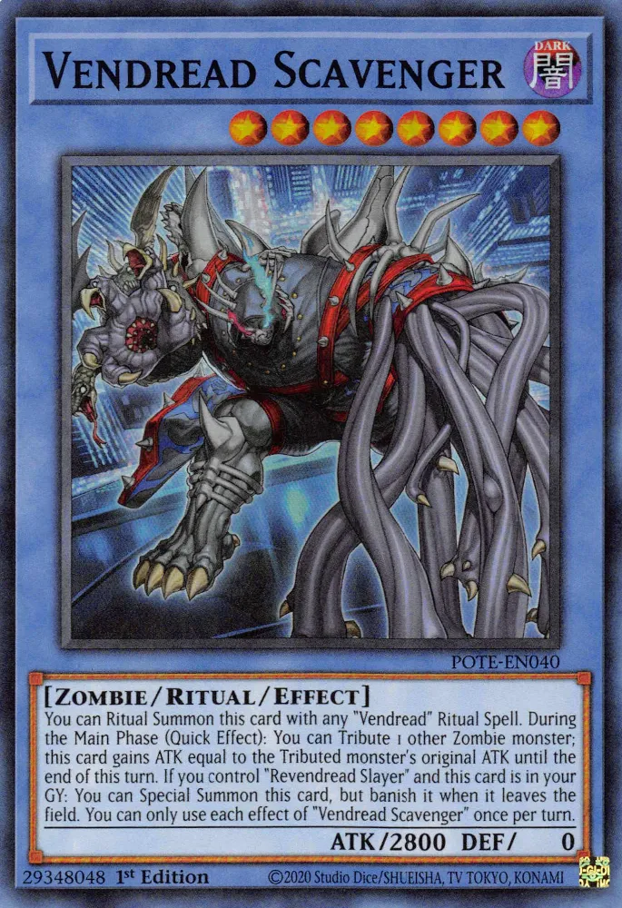 Charognard Vendetterreur — Power of the Elements — Yu-Gi-Oh!