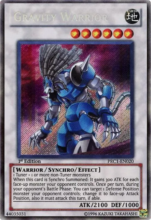 Guerrier Gravité from Premium Collection - Yu-Gi-Oh!