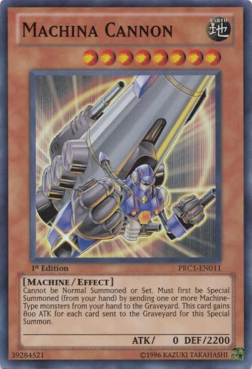 Machina Cannon — Premium Collection — Yu-Gi-Oh!