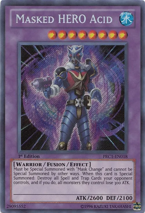Acid, HÉROS Masqué — Premium Collection — Yu-Gi-Oh!