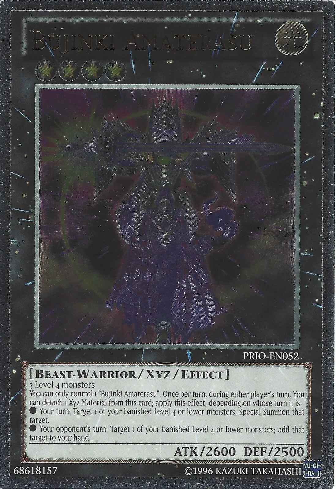Bujinki Amaterasu — Primal Origin - Unlimited — Yu-Gi-Oh!