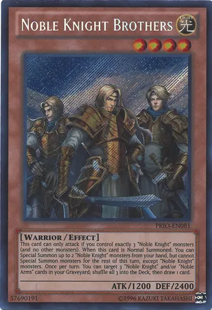 Noble Knight Brothers from Primal Origin - Unlimited - Yu-Gi-Oh!