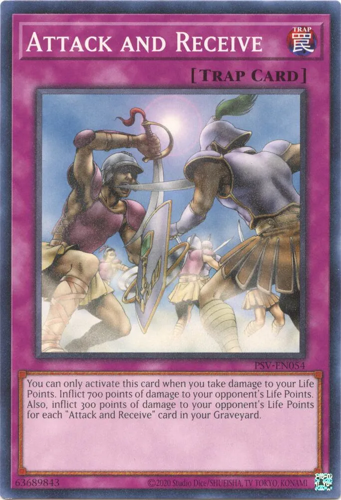 Attack and Receive — Pharaoh’s Servant (25th Anniversary Edition) — Yu-Gi-Oh!