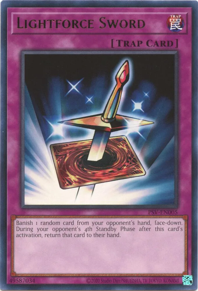 Lightforce Sword — Pharaoh’s Servant (25th Anniversary Edition) — Yu-Gi-Oh!