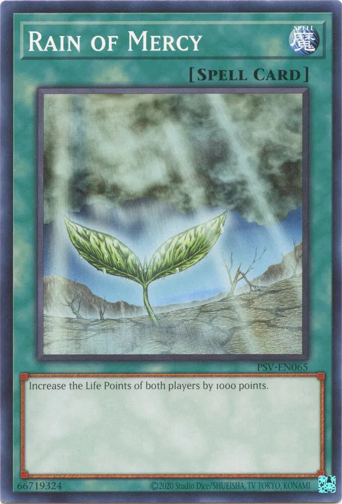 Rain of Mercy — Pharaoh’s Servant (25th Anniversary Edition) — Yu-Gi-Oh!