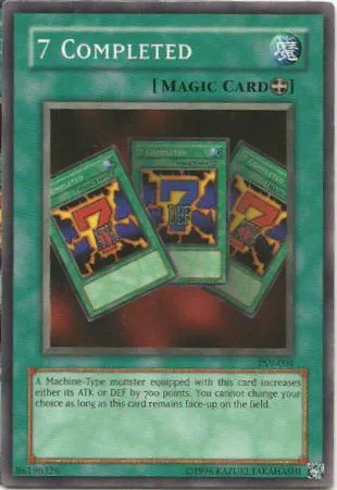 7 Completed — Pharaoh's Servant - Unlimited — Yu-Gi-Oh!