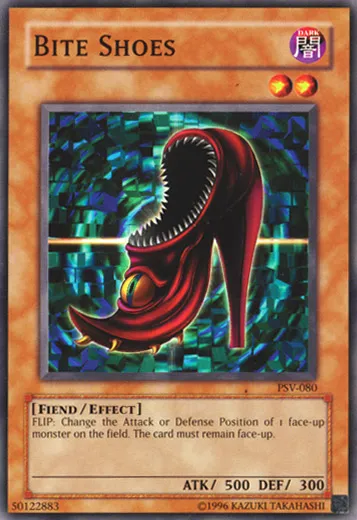 Bite Shoes — Pharaoh's Servant - Unlimited — Yu-Gi-Oh!
