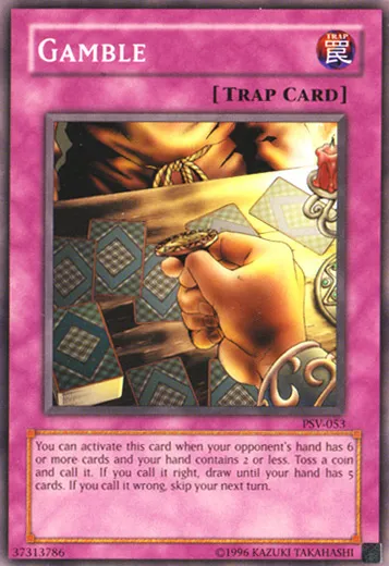 Gamble — Pharaoh's Servant - Unlimited — Yu-Gi-Oh!