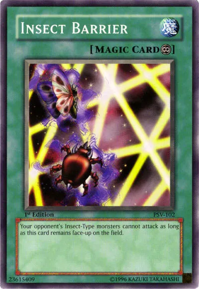 Insect Barrier — Pharaoh's Servant — Yu-Gi-Oh!
