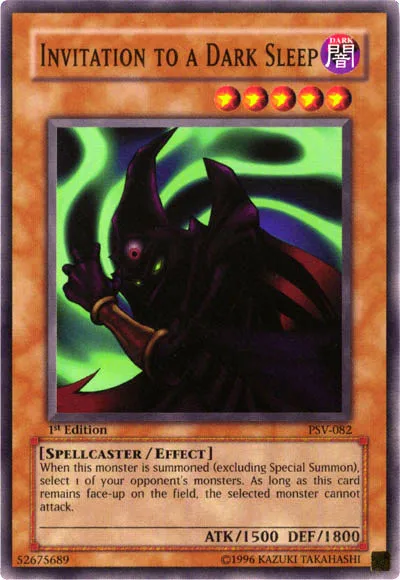 Invitation to a Dark Sleep — Pharaoh's Servant — Yu-Gi-Oh!