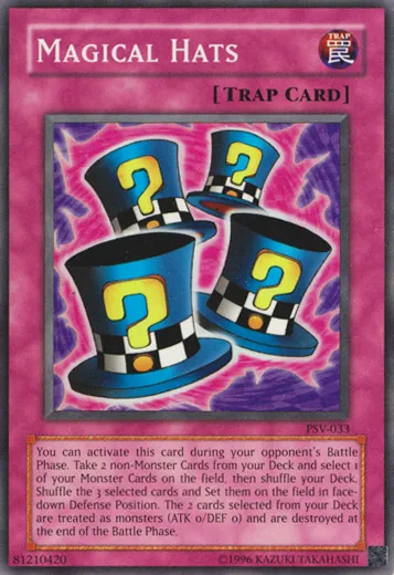 Magical Hats — Pharaoh's Servant - Unlimited — Yu-Gi-Oh!