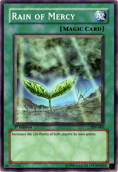 Rain of Mercy — Pharaoh's Servant — Yu-Gi-Oh!