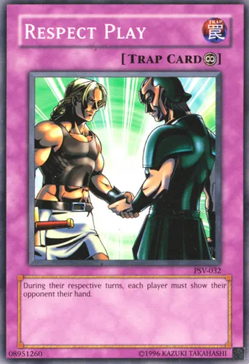 Respect Play — Pharaoh's Servant - Unlimited — Yu-Gi-Oh!