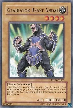 Gladiator Beast Andal — Phantom Darkness - Unlimited — Yu-Gi-Oh!