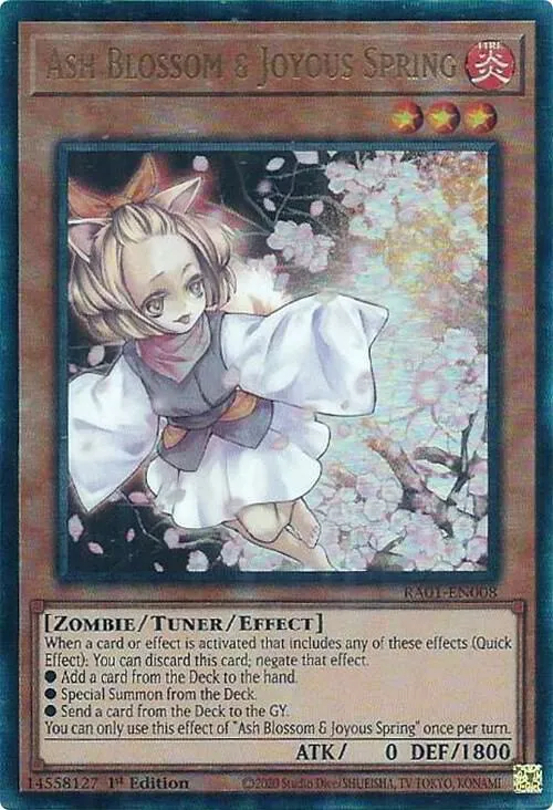 Floraison de Cendres et Joyeux Printemps — 25th Anniversary Rarity Collection — Yu-Gi-Oh!