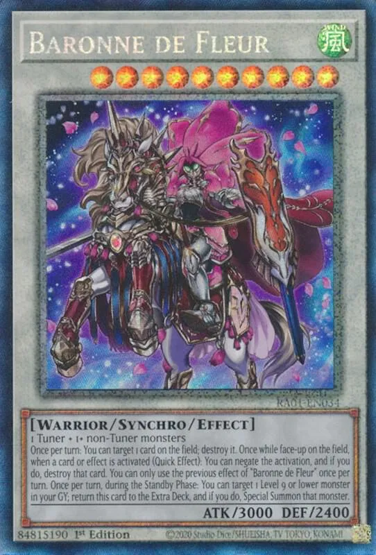 Baronne de Fleur — 25th Anniversary Rarity Collection — Yu-Gi-Oh!