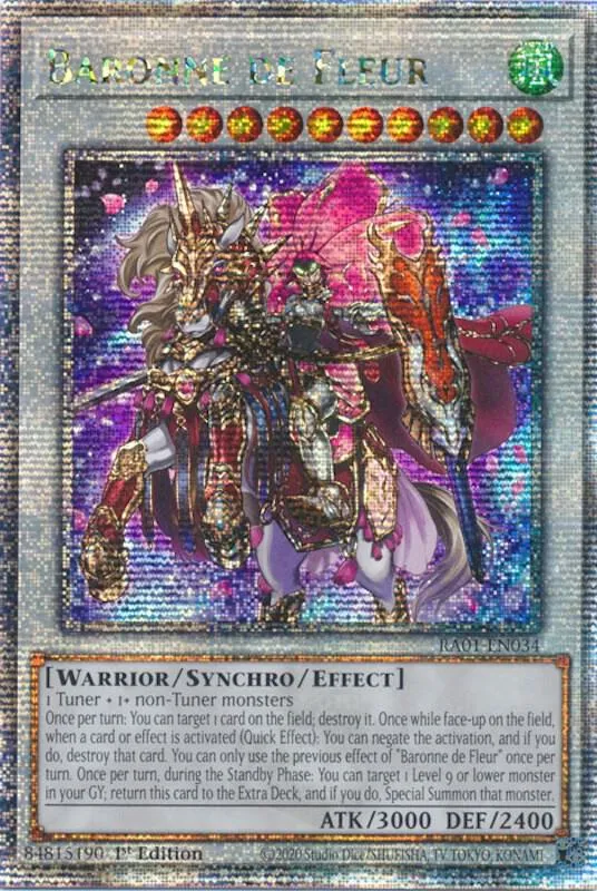 Baronne de Fleur — 25th Anniversary Rarity Collection — Yu-Gi-Oh!