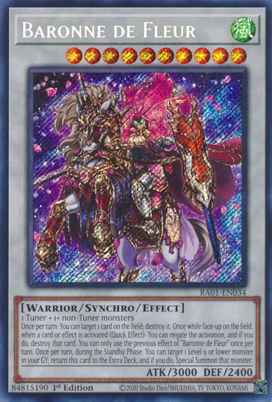 Baronne de Fleur — 25th Anniversary Rarity Collection — Yu-Gi-Oh!