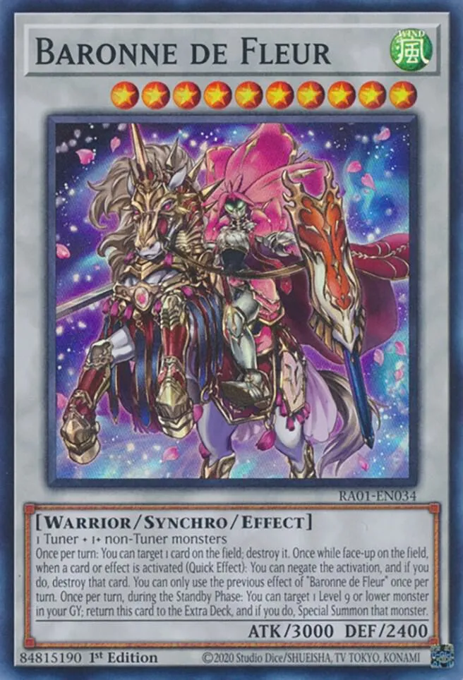 Baronne de Fleur — 25th Anniversary Rarity Collection — Yu-Gi-Oh!