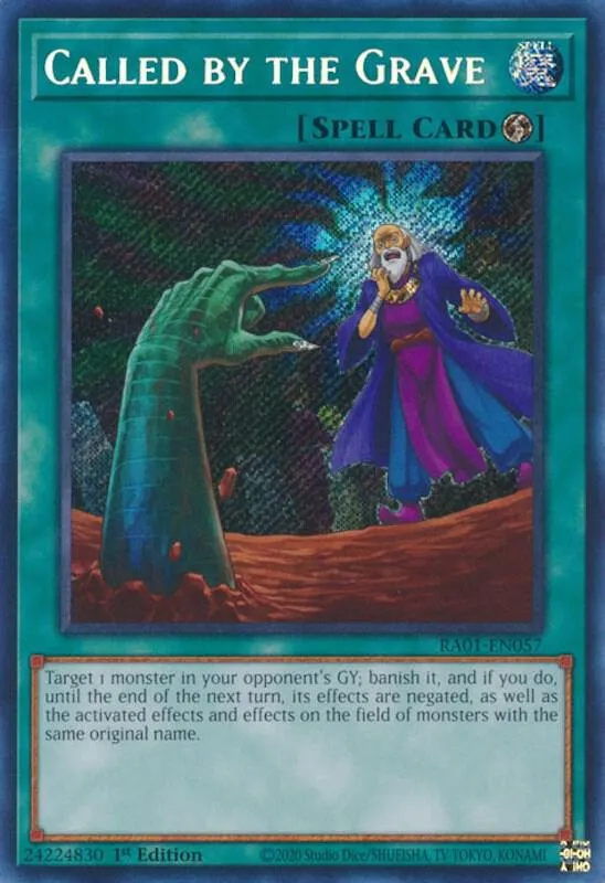 Called by the Grave — 25th Anniversary Rarity Collection — Yu-Gi-Oh!