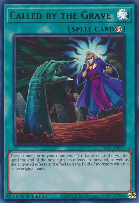 Called by the Grave — 25th Anniversary Rarity Collection — Yu-Gi-Oh!