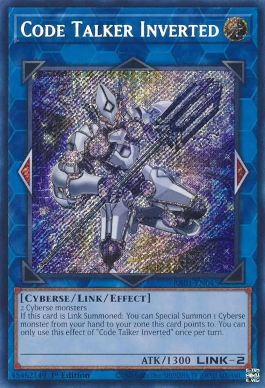 Code Talker Inverted — 25th Anniversary Rarity Collection — Yu-Gi-Oh!