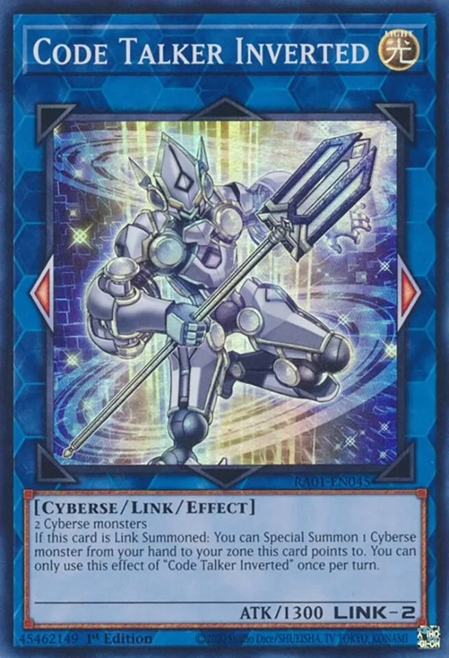 Code Talker Inverted — 25th Anniversary Rarity Collection — Yu-Gi-Oh!
