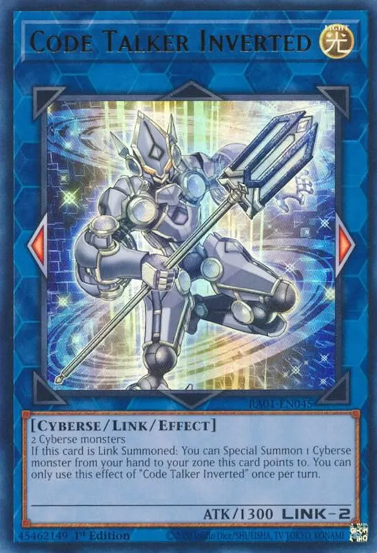 Code Talker Inverted — 25th Anniversary Rarity Collection — Yu-Gi-Oh!