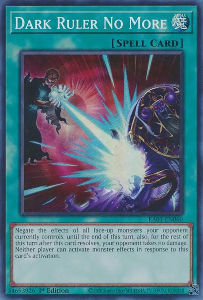 Dark Ruler No More — 25th Anniversary Rarity Collection — Yu-Gi-Oh!