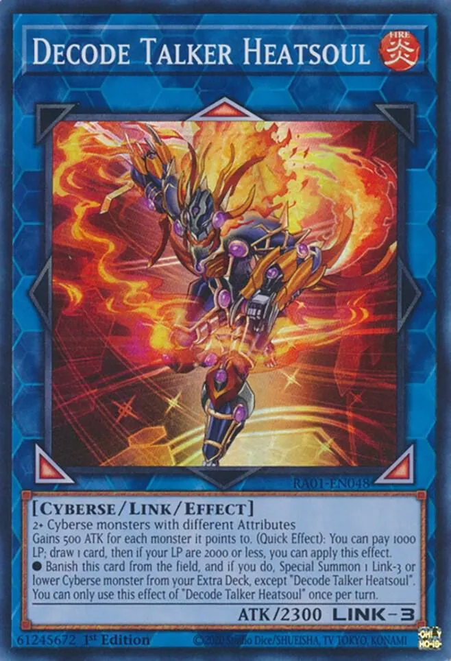 Decode Talker Heatsoul — 25th Anniversary Rarity Collection — Yu-Gi-Oh!