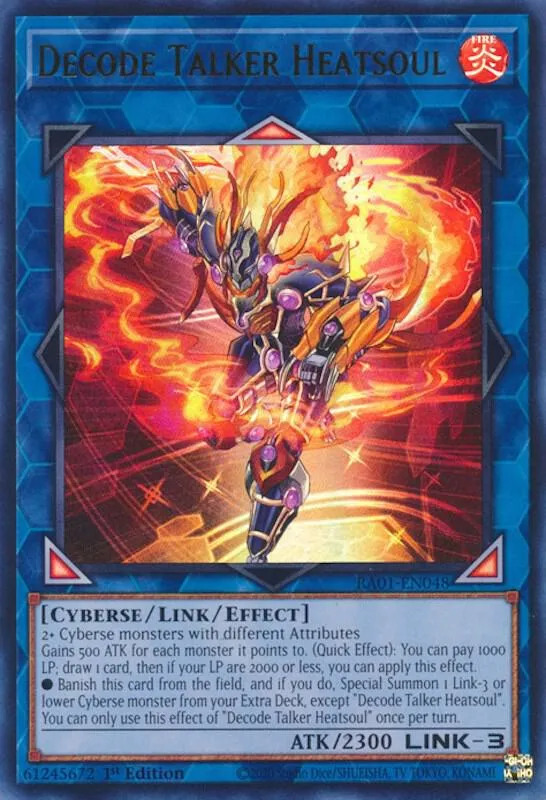 Decode Talker Heatsoul — 25th Anniversary Rarity Collection — Yu-Gi-Oh!