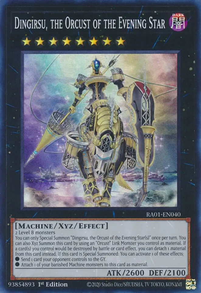 Dingirsu, the Orcust of the Evening Star — 25th Anniversary Rarity Collection — Yu-Gi-Oh!