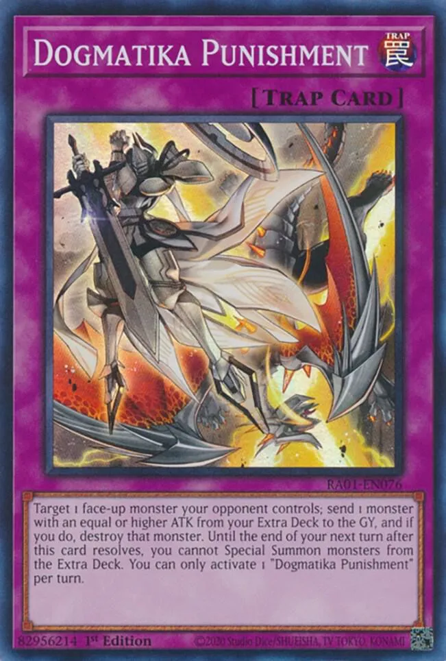Dogmatika Punishment — 25th Anniversary Rarity Collection — Yu-Gi-Oh!