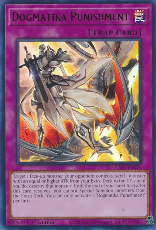 Dogmatika Punishment — 25th Anniversary Rarity Collection — Yu-Gi-Oh!