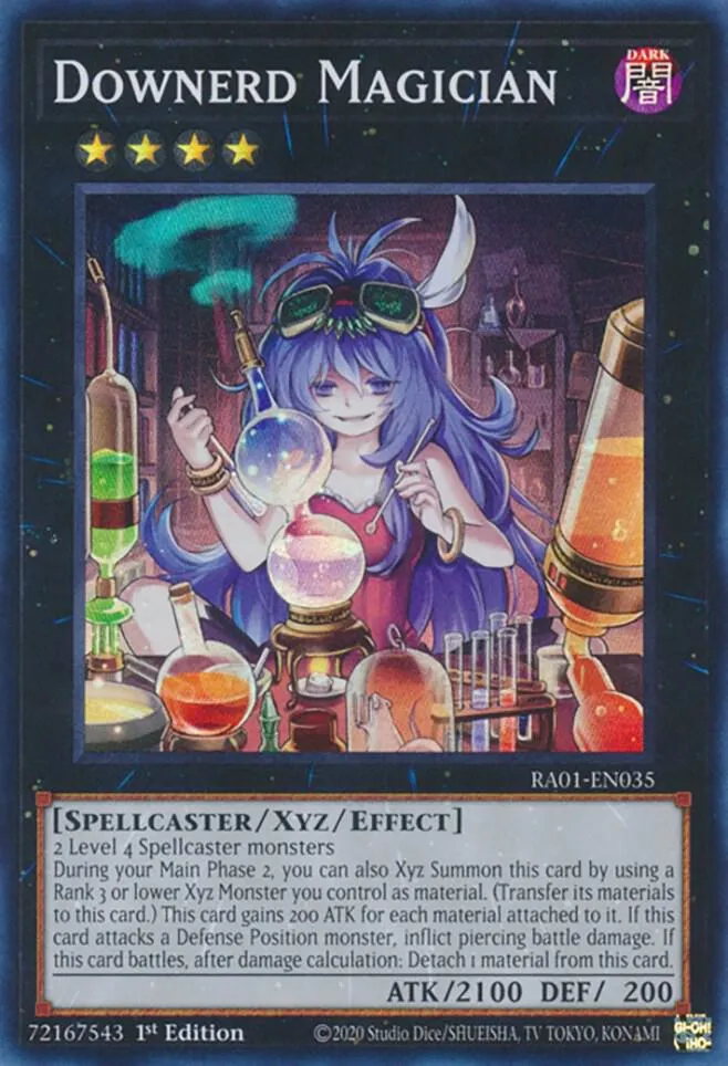 Downerd Magician — 25th Anniversary Rarity Collection — Yu-Gi-Oh!