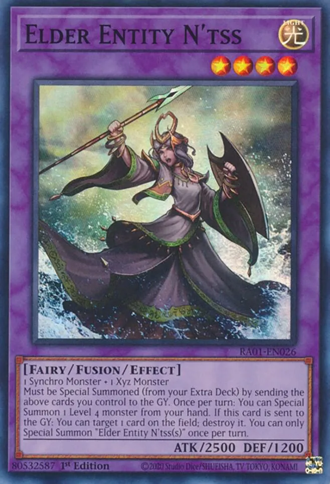 Elder Entity N'tss — 25th Anniversary Rarity Collection — Yu-Gi-Oh!