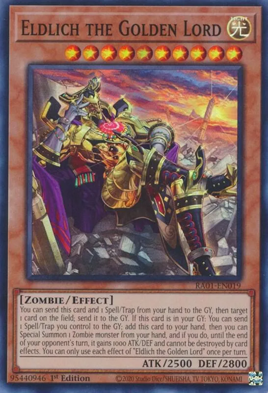 Eldlich the Golden Lord — 25th Anniversary Rarity Collection — Yu-Gi-Oh!