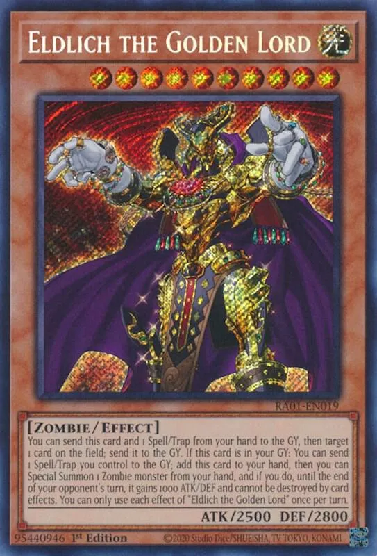 Eldlich the Golden Lord — 25th Anniversary Rarity Collection — Yu-Gi-Oh!